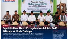 Bupati Boltara Hadiri Maulid Nabi 1448 H, Tradisi Dzikillo Jadi Penguat Identitas Budaya