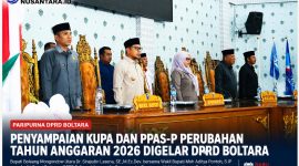 DPRD Boltara Gelar Paripurna KUPA dan PPAS-P 2026, Fokus Sesuaikan Arah Anggaran