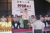 PPSM Ke-III dibuka secara resmi oleh Asisten Bidang Perekonomian dan Pembangunan Setda Boltara, Hi. Abdul Mutoh Daeng Mulisa, S.Pd., M.M.