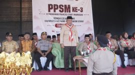 PPSM Ke-III dibuka secara resmi oleh Asisten Bidang Perekonomian dan Pembangunan Setda Boltara, Hi. Abdul Mutoh Daeng Mulisa, S.Pd., M.M.