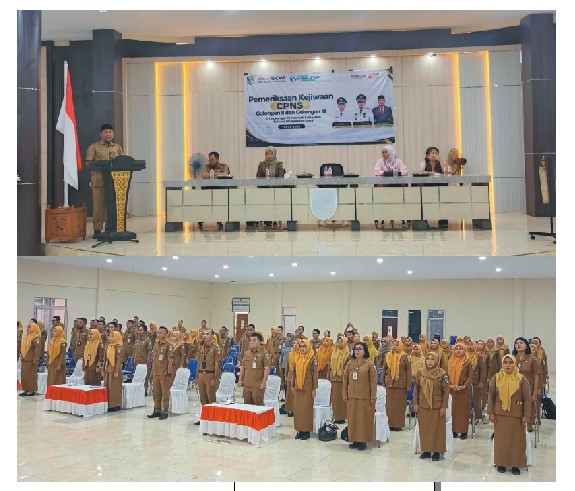 Pemerintah Kabupaten Bolaang Mongondow Utara (Boltara) mulai memastikan kesiapan calon aparatur sipil negara (ASN) dari sisi psikologis. Sebanyak CPNS Golongan II dan III