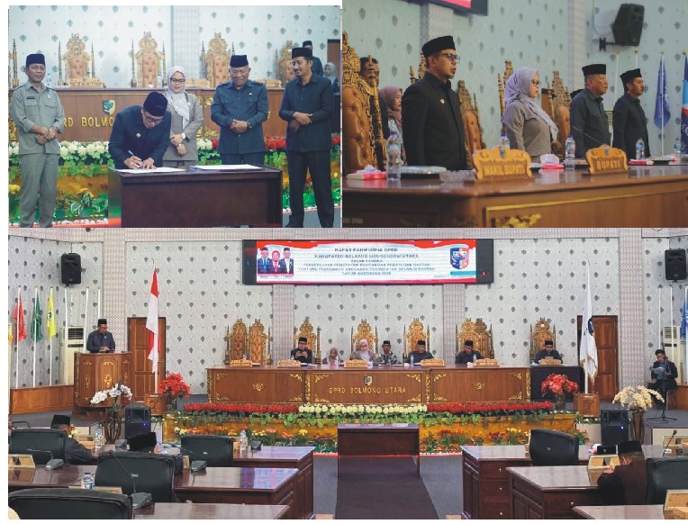 Paripurna Pemkab-DPRD Boltara Sepakati Perubahan APBD 2026