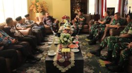 Bupati Boltara Terima Kunjungan Danrem 131/Santiago, Bahas Mitigasi El Nino hingga Tinjau Koperasi Merah Putih