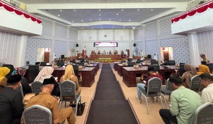 DPRD Boltara Gelar Paripurna, Bupati Sampaikan Ranperda Perubahan APBD 2026