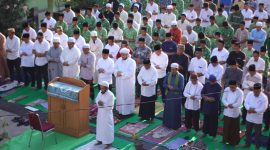 Mohon Rahmat dan Turunnya Hujan, Pemkab Boltara Sholat Istisqa Bersama