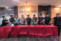 Razia Gabungan Lapas Tolitoli, Petugas Temukan Sejumlah Barang Terlarang