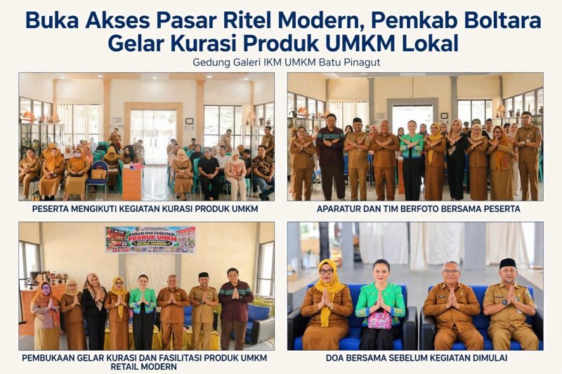 Pemkab Boltara Kurasi Produk UMKM untuk Masuk Ritel Modern
