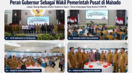 Plt. Bupati Boltara Hadiri Rakor Pengawasan Peran Gubernur di Manado